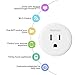 Aoycocr Wifi Smart Plug, Energy Saving Wireless Mini Smart Socket with Timer, No Hub Required, Compatible with Alexa, Google Home & IFTTT, ETL Listed, White, 2 Years Warranty