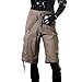 Pro Club Men's Cotton Twill Cargo Shorts with Belt