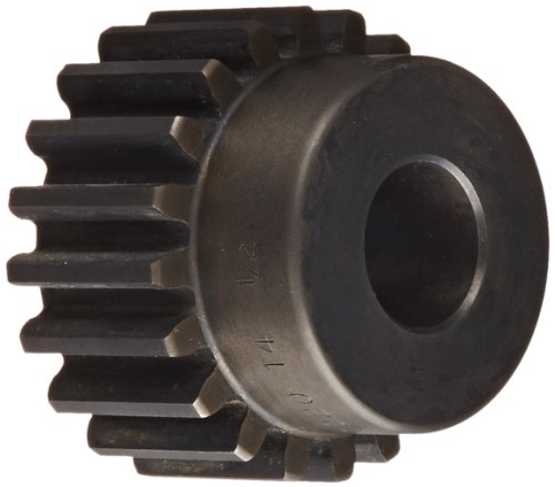 Martin S1020 Spur Gear, 14.5Â° Pressure Angle, High Carbon Steel, Inch, 10 Pitch, 3/4" Bore, 2.2" OD, 1.000" Face Width, 20 Teeth