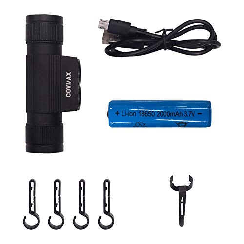 Rechargeable LED Headlamp, Super Bright 1200 Lumen, 2000mAh Battery