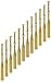 Lacis 3/8-Inch by 4-Inch Square Lace Bobbins Hardwood, Pack of 24