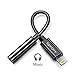 Lightning to 3.5mm Headphone Jack Adapter for iPhone 7/ iPhone 7 Plus Lightning Port to 3.5mm Female Audio Jack Headphone Cable Adapter (Black)