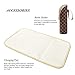Ibeacos Diaper Bag Backpack Baby Diaper Backpack Convertible Travel Tote Diaper Bag PU Leather Waterproof Nappy Bag Large Capacity Baby Bag with Changing Pad, Insulated Feeding Bottle Bag (Brown)