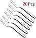 MINI-FACTORY 20-Piece PREMIUM Stainless Steel Fork For Fruit/Appetizer/Dessert Cocktail Forks