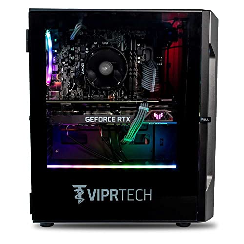 ViprTech Rebel Gaming PC Desktop Computer AMD Ryzen 5 (12LCore 3