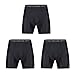 ExOfficio Men's Give-N-Go Boxer Brief 3 Pack, Black, Large