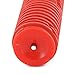 Tinksky 7-inch Painting Roller Wall Decoration Empaistic Wooden Grain Painting Roller with Plastic Handle (Red)