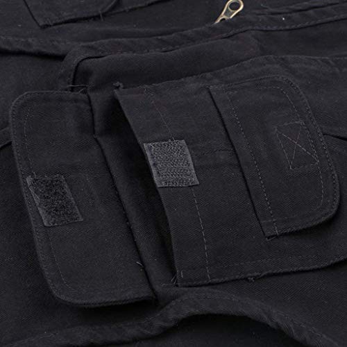 HX fashion Männer Rmellos Outdoor Weste Mit Vielen Praktischen Bequeme Größen Tasche Freizeit Weste Angeljacke… – Bild 4