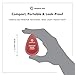 Squeeze Pod Travel Men's Shaving Cream - 30 Single Use Pods - Best for Sensitive Skin, Leakproof, TSA Approved Travel Size Shave Cream Made with Natural Ingredients - For Airlines, Gym Bags SC2