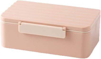 Amazon サユム お弁当箱 日系 学生 通勤 遠足 シンプル お弁当箱 果物 サラダ 食べ物 電子レンジok 2段 ランチボックス ベージュ ｆ Sayumu サユム 弁当箱 通販