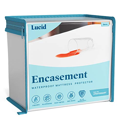 LUCID Encasement Mattress Protector - Completely