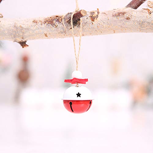 image for daffodilblob 3Pcs Cute Iron Bells Pendant Home Christmas Tree Xmas Par