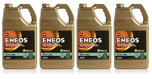 Eneos 5W-30 Fully Synthetic Motor Oil, 5 Quart (Pack of 4)