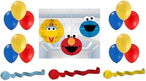 Sesame Street Honeycomb Decorations Set