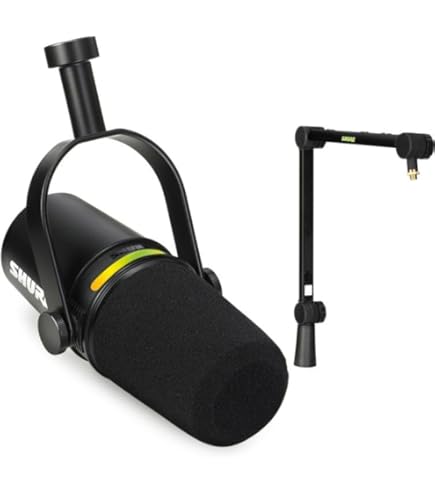 Amazon.com: SHURE MV7+ Podcast Kit, MV7+-K-BNDL: Gator Desktop