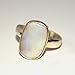 55Carat Natural Opal Silver Ring for Men 4 Carat Birthstone Adjustable Size 4,5,6,7,8,9,10,11,12,13