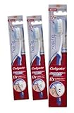 (3 Pack) Colgate Total Advanced, Floss-Tip Toothbrush, Soft by Colgate-Polmolive