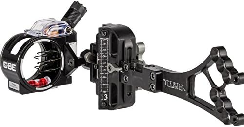 CBE Tek Hybrid Pro Smart Mount 5 Pin archery sights, Black