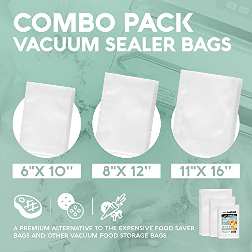 Avid Armor Vacuum Sealer Bags, Vac Seal Bags for Food Storage, Freezing, and Sous Vide Cooking