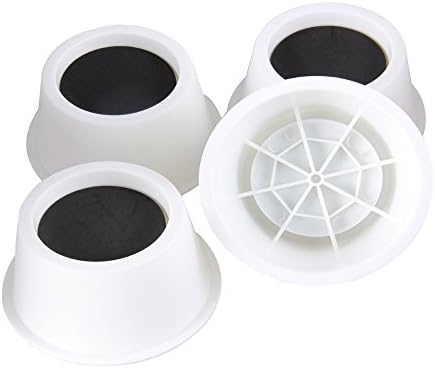 Bed Risers Furniture Risers Fadyshow White Round Bed Lifts 2 inch Pack of 4Pcs