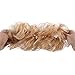 Stamped Glorious Real Human Bun Extensions Hair Pieces for Women Wedding Messy Hair Scrunchies Chignon Hairpiece Natural Hair for Women Kids Donut Updo Ponytail Hair Chignons (613), 2 Count