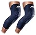 McDavid Sports Medicine 6446 Hex Leg Sleeve, Large, Navy