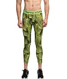 Showtime Printed Men's Compression Leggings Three-Quarter Tights