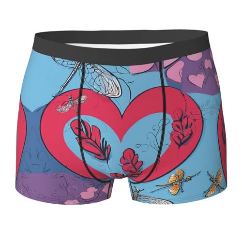 SYHEART Dog Animal Pet Print Men'S Boxer Briefs With Elastic Comfort Fit Design For All-Day Wear