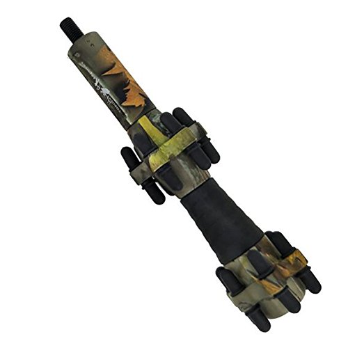 HRCHCG 6.5 inch Archery Bow Compound Bow Stabilizer Balance Bar Damping Rod Reduce Shock Absorber Stabilizer Sliencer Hunting Shooting