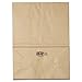 BAGSK1657 1/6 57# Paper Bag, 57-Pound Base Weight, Brown Kraft, 12 x 7 x 17, 500-Bundle