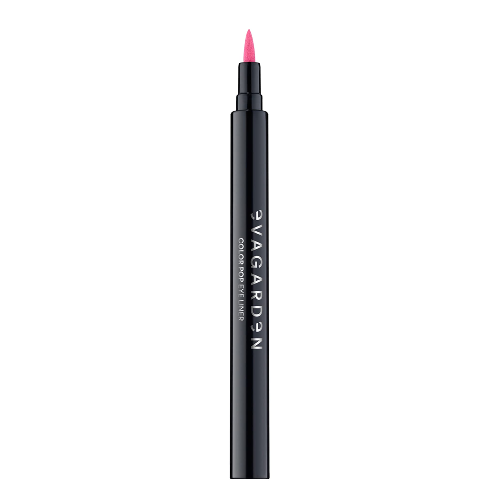 EVAGARDEN Color Pop Eye Liner - No Smudging, Quick Drying Formula - Creates Ultra-Fine to Bold Lines with Precise Application - Intense Hue Enhances Your Face Makeup - 02 Blazing Pink - 1 Pc