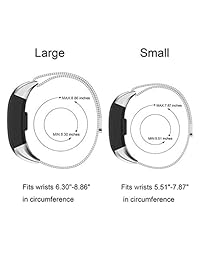 Younsea Compatible con Garmin Vivosmart HR correas, cierre magnético Milanese Loop acero inoxidable pulsera de repuesto para Garmin Vivosmart HR Tracker (no compatible con Vivosmart HR+)