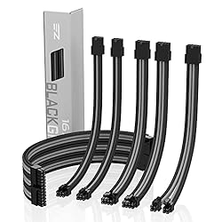 EZDIY-FAB PSU Cable Extension kit Sleeved Cable