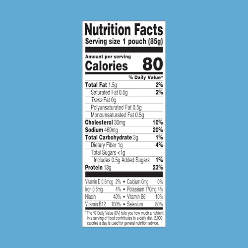 STARKIST TUNA CREATIONS, DELI STYLE TUNA SALAD, SINGLE SERVE POUCH, 3 OZ