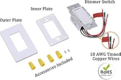 CLOUDY BAY in Wall Dimmer Switch for LED
