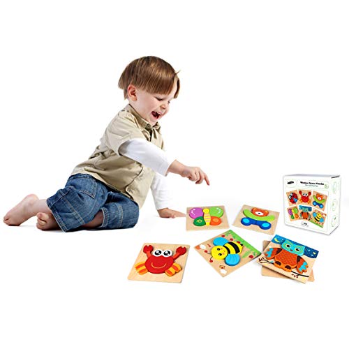 6 Dreampark+Wooden+Puzzles+Toddlers+Educational