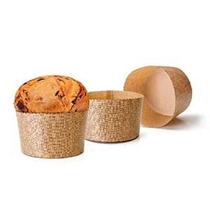 IBILI Beschikbare Panettone-vormen 500 Gr 5 Pc, Anderen, Bruin, g