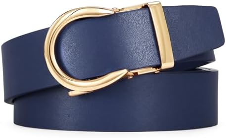 Women Leather Ratchet Belt for Jeans Pants with Automatic  display picture 1