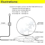 41jf QV2pyL. SS150 VGAzer-Magnetic-Levitating-Moon-Lamp-Night-Light-Floating-and-Spinning-in-Air-Freely-with-Gradually-Changing-LED-Lights-Between-Yellow-and-White-for-HomeOffice-DecorUnique-Holiday-GiftsNight-Light