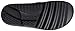 Spenco Women's Fusion 2 Sandal Flip-Flop, Black, 8 M Medium US