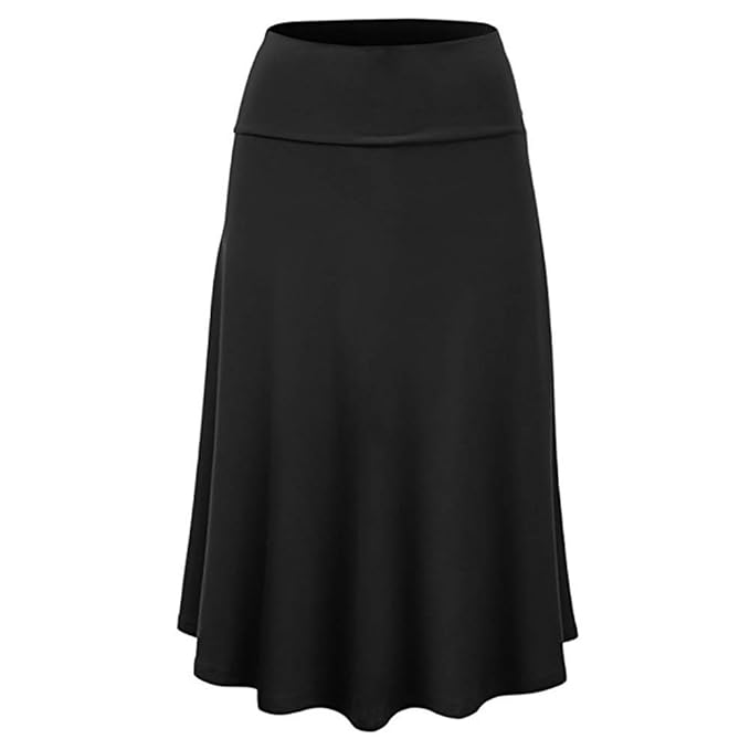 Women S Wild Full Ankle Length Elastic Pleated Retro Maxi