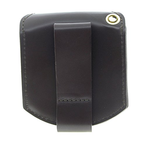 Genuine Leather Pouch Large Size Pocket Watch Holder US Eagle Stamping LP02
