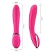 ROWAWA Banana 12 Vibration Model G Spot Vibrator Vibrating Rabbit Massager Powerful Waterproof Rechargable Body Massager Sex Toy for Women or Couples