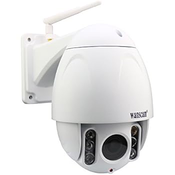 Amazon.com : Wanscam Metal PTZ IP Dome Camera Outdoor Full