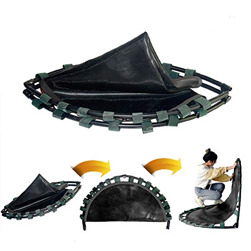 image for DlandHome 38 Inch Mini Trampoline for Kids Jumping Trampoline Fitness 