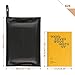 Fireproof Document Bag - Money Bag Non-Itchy Silicone Coated Water Resistant Envelope Pouch Bag Fireproof Safe Storage for Cash, Documents, Jewelry, and Passport