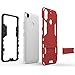 HTC Desire 10 Pro Case, CoverON [Shadow Armor Series] Hard Slim Hybrid Kickstand Phone Cover Case for HTC Desire 10 Pro - Red / Black