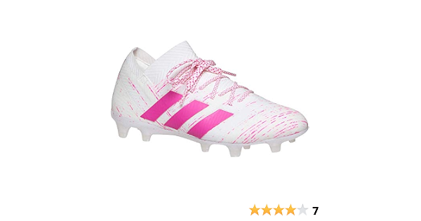 Adidas Nemeziz 18.1 FG - Zapatillas de fútbol para hombre, blanco, rosado  (White/Pink/Pink), 6.5 US : Amazon.com.mx: Ropa, Zapatos y Accesorios