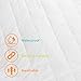 Crib Mattress Pee Protector - BabyBubz Waterproof Pad Cover - 4 Ply Natural Organic Cotton Fiber - Fitted, Soft, Breathable, Non-Toxic, Hypoallergenic for Baby, Infant, Toddler