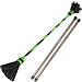 Jac Products Classic UV Fluoro Flower Stick with Wooden Hand sticks Set (UV Green)